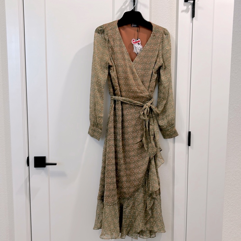 GORGEOUS WRAP DRESS MAXI/MIDI